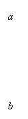 : a






b
